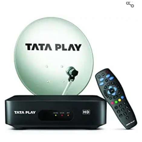Tata Play HD Connection with Your Own Pack  With Free To Air Channel 2023